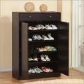 Melamine Laminated Board 2.5 ft by 4 ft Shoes Rack. 