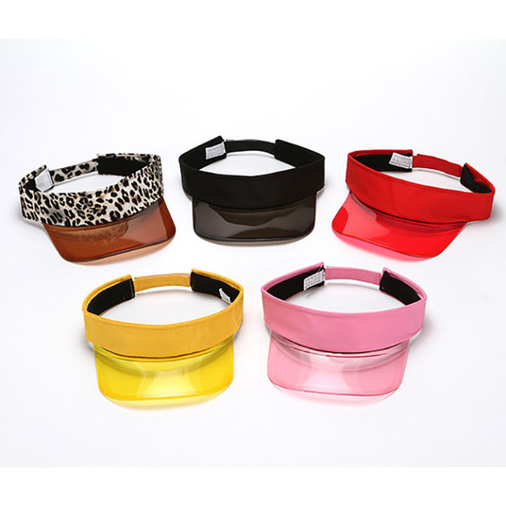 New%20Spring%20Summer%20PVC%20Empty%20Top%20Hat%20Adult%20Fashion%20Candy%20Color%20Hoodless%20Hat%20Anti%20Empty%20Top%20Baseball%20Cap%20-%20Image%204