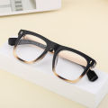 2024 New Spring Retro Square Eyeglasses Frame for Men Women, European and American Style. 