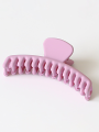 Large Hair Claw Clips For Women Simple Acrylic Headwear Korean Matte Color Crab Teeth Hairpin Plastic Hairgrips Accessories.