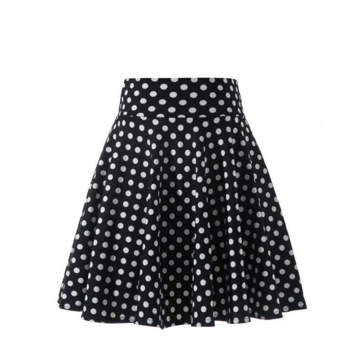2023%20Flared%20Skirts%20Women's%20Basic%20Shorts%20Skirt%20Fashion%20Versatile%20Black%20Casual%20Mini%20Skater%20Medium%20Pleated%20Fluffy%20Skirt%20Plus%20Size%20-%20Image%207