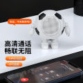 New Bluetooth Robot Speaker Cute and Portable Little Steel Cannon TWS Bluetooth Audio Wireless Mini Creative Gifts. 