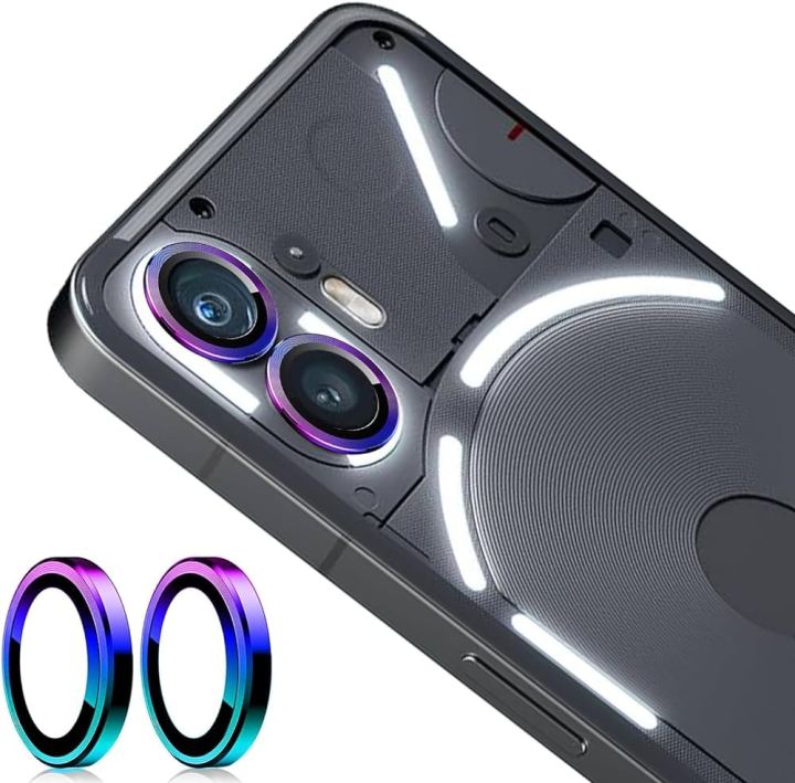 Nothing Phone 2A / Nothing Phone 2 / Nothing 1 Camera Ring Metal Frame ...