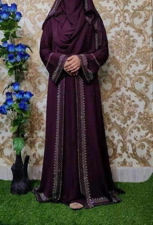 Arabian%20ston%20adjust%20koti%20borka%20-%20with%20hijab%20-dubai%20charry%20jorjet%20-%20Borka%20for%20woman%20-%20Image%202