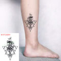 Waterproof Temporary Tattoo Sticker Crown aircraft Elephant Tatto Flash Tatoo Tatouage Wrist Foot Hand For Girl Women Men. 