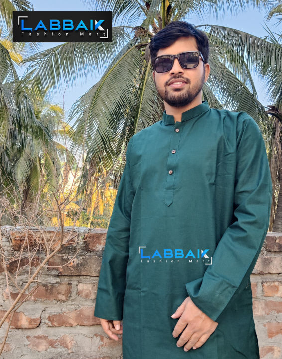 Stylish semi long khadi panjabi, Big Panjabi - Panjabi For Man
