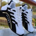 Men Casual Shoes Men Autumn Fashion Mesh Breathable Lightweight Casual Shoes New Comfortable Soft Bottom Flats Lace Up Sneakers KEEMEEUYZO.