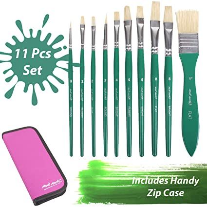 Mont%20Marte%20Oil%20Colour%20Hog%20Bristle%20Brush%20Set%20in%20Wallet%2011pcs%20-%20Image%204