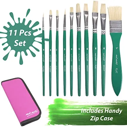 Mont%20Marte%20Oil%20Colour%20Hog%20Bristle%20Brush%20Set%20in%20Wallet%2011pcs%20-%20Image%204