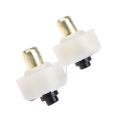 2Pcs 17mm LED Flashlight Push Button Switch ON/ OFF Electric Torch Tail Switch Natuo.