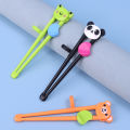 1 Pair Training Chopsticks Cartoon Animal Chopsticks For Kids Chopsticks Holder For Children Beginners Food Grade Tableware.