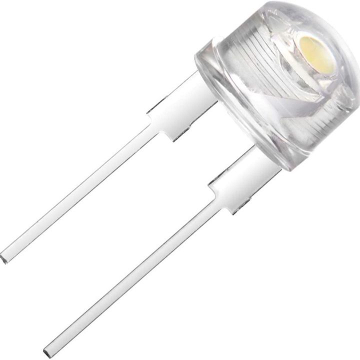 8mm LED Water Clear Light 1Pcs