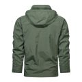 2023 Brand Men's Windbreaker Jackets Mens Bomber Jacket Overcoats Hiking Outdoor Military Hooded Coat Casual Mens Clothing 5XL. 