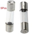 5Pcs- 10A GLASS FUSE F10AL250V 10A Fast Blow Type AC 250V 10A Glass Fuses Tube Size 5x20mm Fast Acting Glass Tube Fuse 10Amp For Glass Fuse Holder Adapters. 