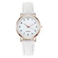 Ladies Diamond-Studded Luminous Retro Female Watch Belt Quartz Watch Zegarek Damski Watch For Women Free Shiping RelóGio @30.