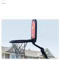 Basketball Hoop for Trampoline Lightweight Backboard Waterproof Basketball Stand including Pump and. 