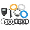 EF Macro LED Ring Flash Light For Canon For Nikon For Panasonic For Pentax Camera. 