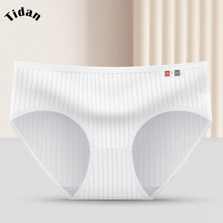 Women%20Fashion%20Bright%20Color%20Mid-Waist%20Panties%20Healthy%20Antibacterial%20Briefs%20Elastic%20Underwear%20-%20Image%202