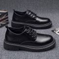 Autumn High-Grade Dr. Martens Boots British Style Formal Wear Business Wedding Bridegroom Leather Shoes Men's Breathable Casual Leather Shoes. 