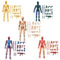 Robot Action Figure 3D Printed with Full Articulation for Stop Motion Animation 13 Action Figure Dummy.