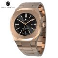 SAPPHERO Mens Watch 100M Waterproof Stainless Steel MIYOTA Quartz Movement Casual Business Style Wristwatch Luxury Elegant Gift. 