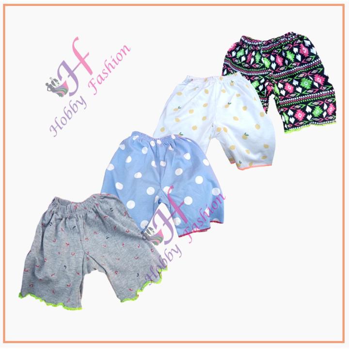 4 Pieces Multi Color Cotton boy Half Pant any color