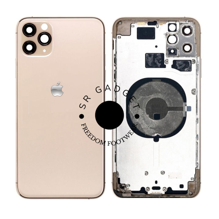Replacement%20Full%20Body%20Housing%20for%20Apple%20iPhone%2011%20Pro%20Max%20-%20Gold%20-%20Image%202