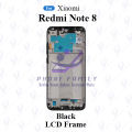 ForXiaomi Redmi Note 8 Full Body Housing (LCD Frame + Back Panel Without Camera Glass ). 