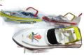 Electric Boat High Speed AA Battery Operated Plastic Speed Boat Water Play Gift For Kids. 
