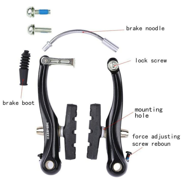 2pcs/set%20V%20Brakes%20Universal%20Bicycle%20Mountain%20Bike%20V-Brake%20Pads%20Clamp%20Parts%20Black%201pc%20-%20Image%207