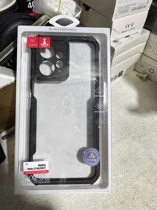 Xundd%20Protective%20Cover%20For%20Xiaomi%20Redmi%20Note%2012%204G%20Case%20Shockproof%20Airbag%20Bumper%20Soft%20Back%20Transparent%20Shell%20Covers%20-%20Image%202