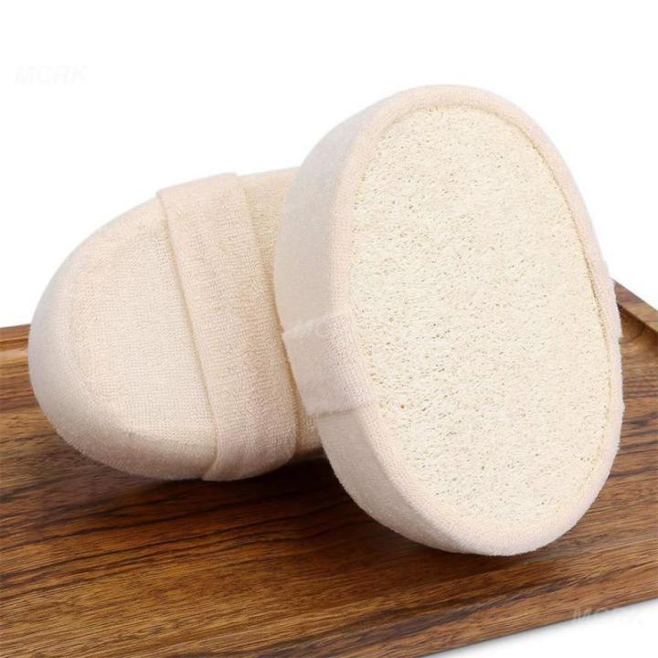 Soft Fresh Natural Loofah Luffa Sponge Shower Spa Body Scrubber ...