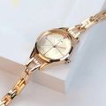 Bracelet Watch for Women Elegant Rose Gold Ladies Wristwatches Rhinestone Simple Fashion. 