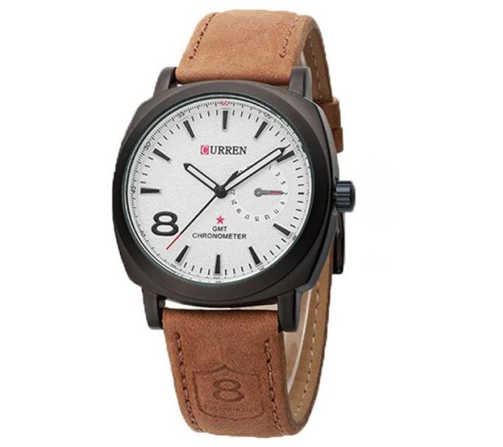Analog%20Wrist%20Watch%20-%20Brown%20and%20White%20-%20Image%203