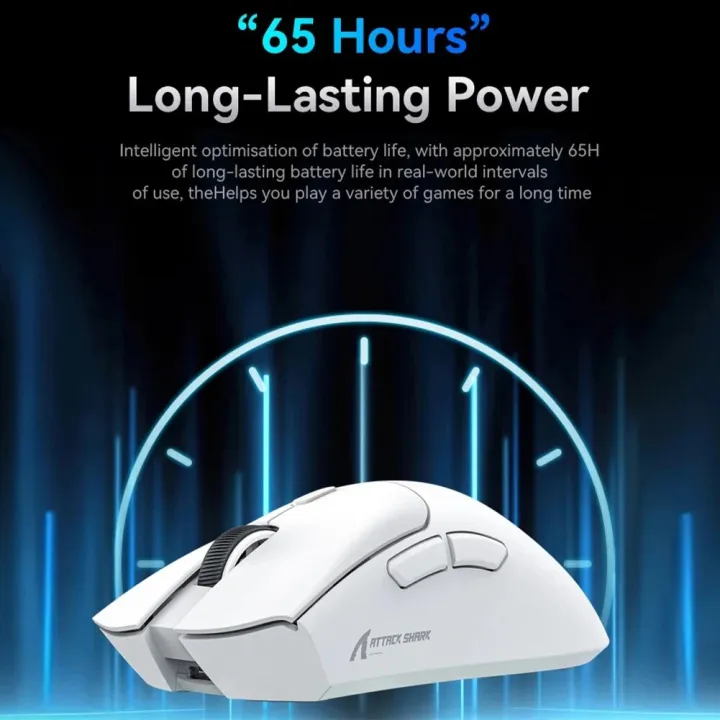 Attack%20Shark%20R1%20Gaming%20Mouse%20With%20Adjustable%20DPI%20Wireless/Wired%20Connection%20Modes%20Mice%20Lightweight%20Gaming%20Mouse%20Ergonomic%20Design%20-%20Image%203
