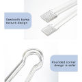 1PC Plastic Barbecue BBQ Clip Bread Food Ice Clamp Ice Clip Tongs Tool Bar Kitchen Accessories.