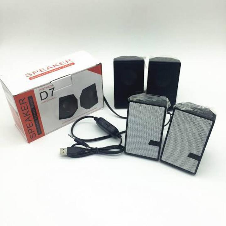 D7 Multimedia Speaker Mini USB 2.0 - & M3Bluetooth Speaker