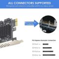 PCIe SATA Card 4 Port Expansion Card,SATA III 6 Gbps Controller Expansion Card, PCIE 1X to 4 Port SATA3.0 Expansion Card. 