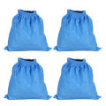 Textile Filter Bags for Karcher MV1 WD1 WD2 WD3 Vacuum Cleaner Filter Bag Vacuum Cleaner Parts MV1 Filter Cover 4Pcs. 