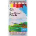 Mont Marte Duo Colour Pencils 24pc.