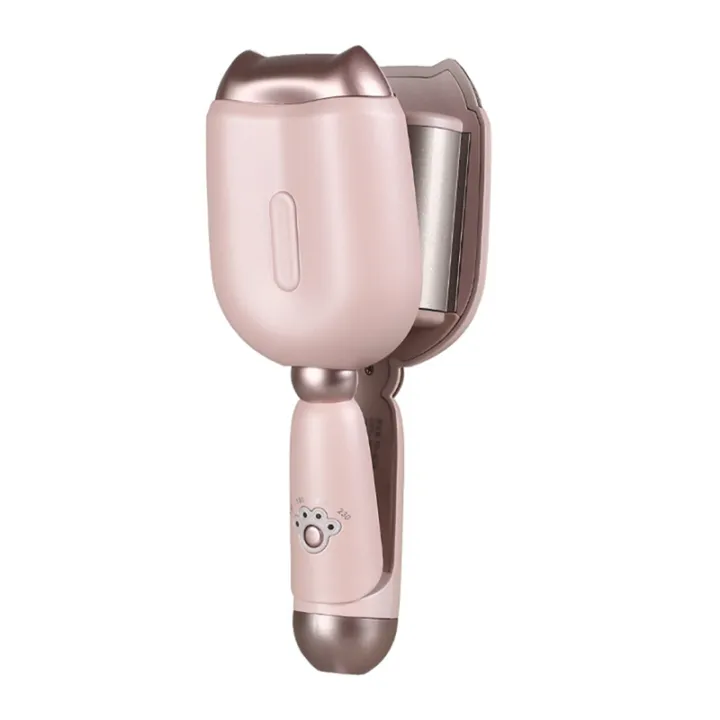 32mm Electric Hair Curler Negative Ion Egg Curling Iron 30S Fast Heating Cat's Claw Cute Waver Styling Tools UK Plug