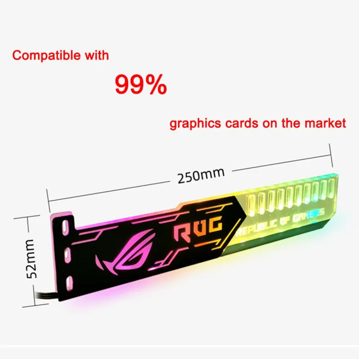Coolmoon%20RGB%20LED%20Light%20Graphics%20Card%20Brket%2025cm/28cm%205V%20Small%204PIN%20GPU%20Suprt%20VGA%20Holder%20for%20Computer%20Chassis%20PC%20-ROG28CM%20w%20Music%20-%20Image%204