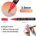 Paint Pens Paint Markers, 20 Colors Oil-Based Paint Marker Pen Set. 