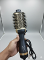 One Step Hair Dryer and Volumizer 3 in 1 - Golden ( Alluminium Head ) - 2000W.