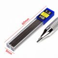 1-12Pcs 0.3 0.5 0.7 0.9 1.3 2.0mm HB Replacement Refill Leads Refill for Mechanical Pencil Drawing Automatic Pencils Stationery.