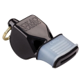 Whistle Fox 40 Classic Plastic Sports Referee Whistle - Black - Reliable Signal For Sports Events. 