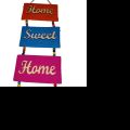 HOME SWEET HOME wall hanging for wall decor room decoration items wall plaque. 