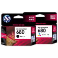 HP 680 Black & Tri-Color Original Ink Advantage Cartridge (Full Set).