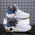 Men's Shoes Summer Breathable Sports Student Sneakers Autumn Youth Sports Running Student High-Top Height Increasing Basketball Fashion Shoes.