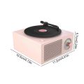 Vinyl Record Player Portable Bluetooth V5.0 Speaker Wireless Mini Stereo Portable Multi-Function Turntable Speaker NEW. 